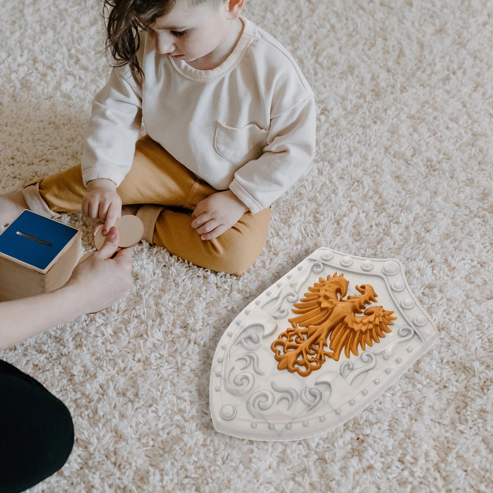 Für Kinder Kostüm Cosplay Halloween Rollenspiel Römische Jungen Ritter Mittelalter Schild Wikinger Schild