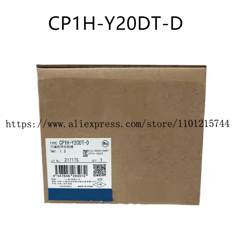 New Original PLC Controller  CP1H-XA40DT1-D CP1H-Y20DT-D Moudle  One Year Warranty