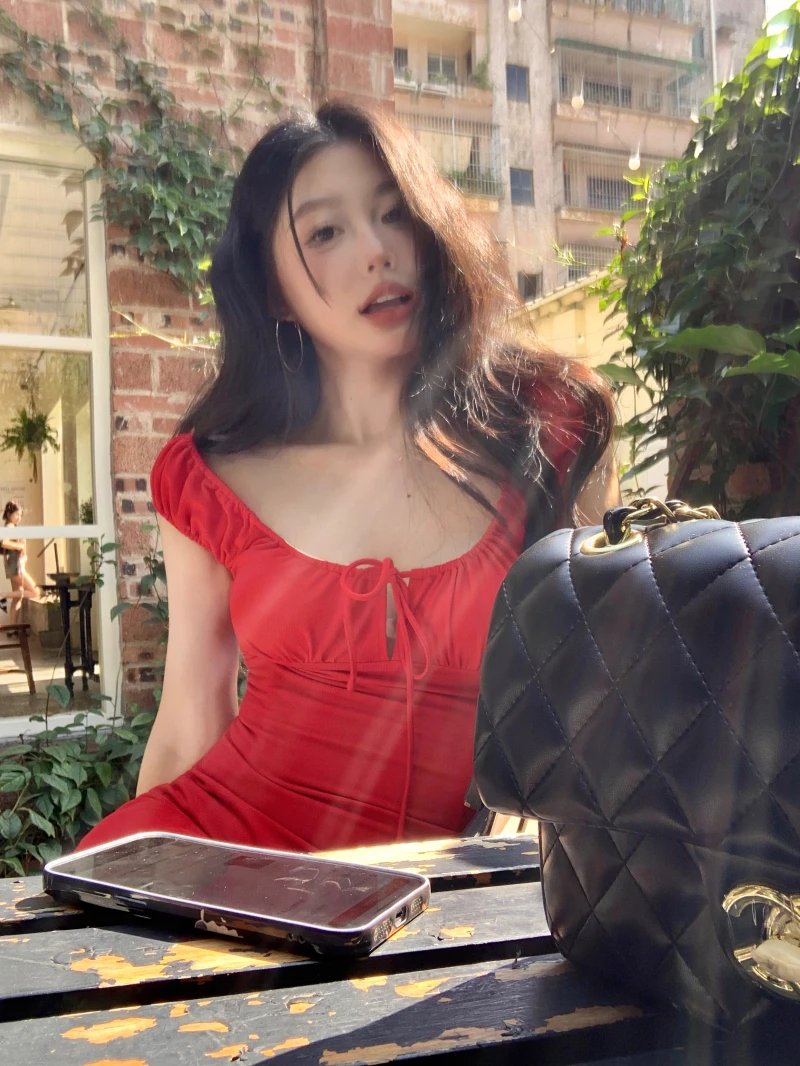 Sukienki Damskie Sukienka Czarna Ażurowa Siateczkowa Festiwalowa Imprezowa Klubowa Ostra Sukienka typu halter-neck Obcisła Podkreślająca Figury Jednolita Prześwitująca Biurowa