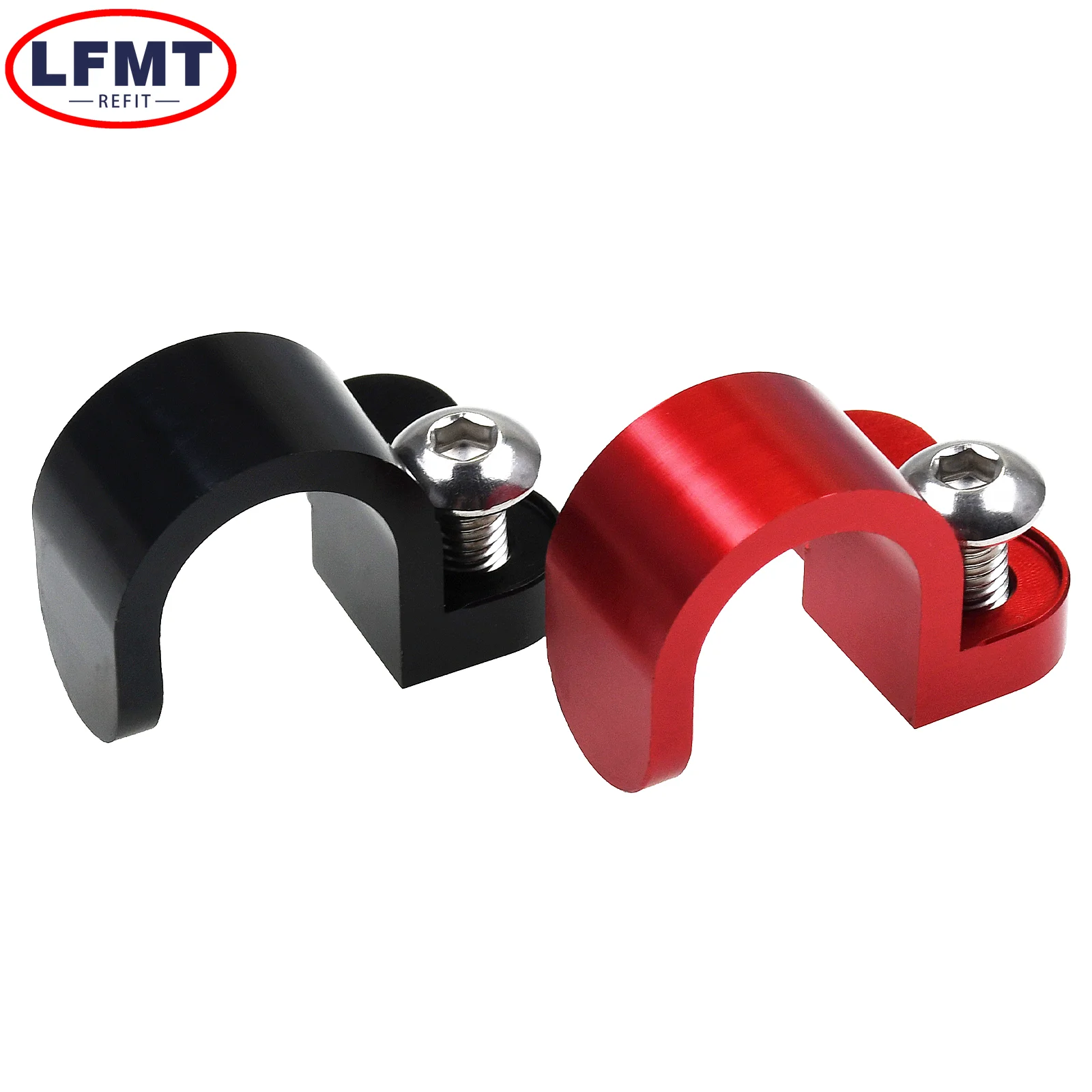 For Honda Motocross Brake Hose Cable Guide Clamp Holder Fixing Clips CR80R CR85R CR125R CR250R CR500R CR 80 85 125 250 500 R - view 3