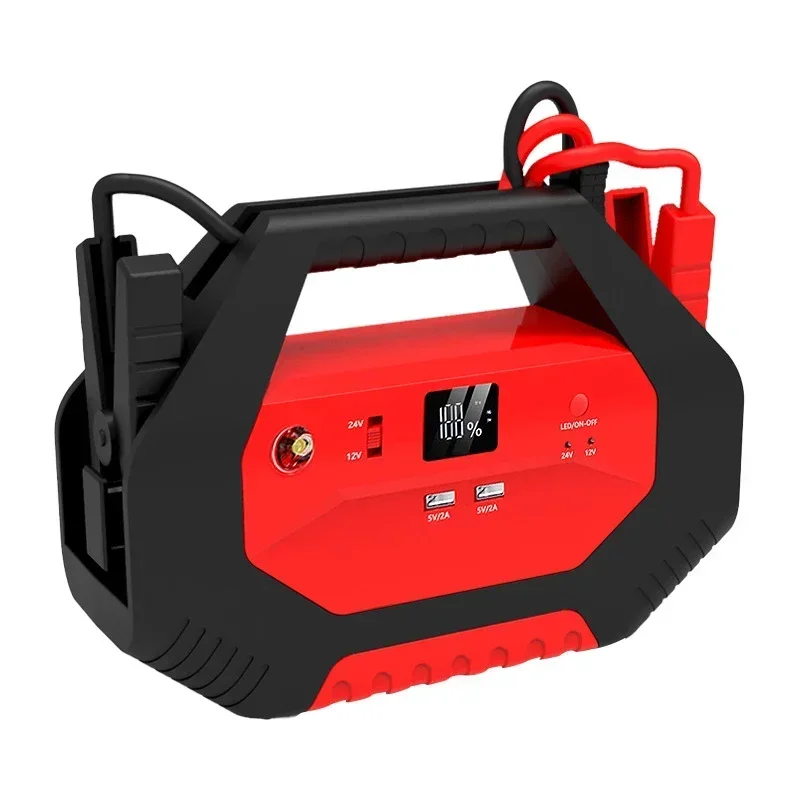 35000mAh Truck Car Emergency Start Rescue Truck Emergency Power Bank 12V 24V Universal Power Storage Car Jump Starter