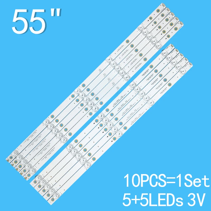 5pcs LCD For 55H6E 55H7608 LC-55Q7030U LC-55Q7040U LC-55Q7000U 94V-OFZD-03E348124HN TA CRH-BK55S1U51S3030T05107BE-REV1.3 B I W