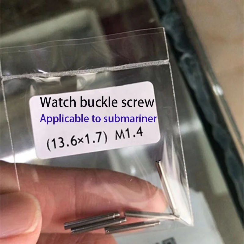 10pcs Watch accessories, watch strap, screw rod, suitable for Rolex connecting rod, stainless steel watch shaft