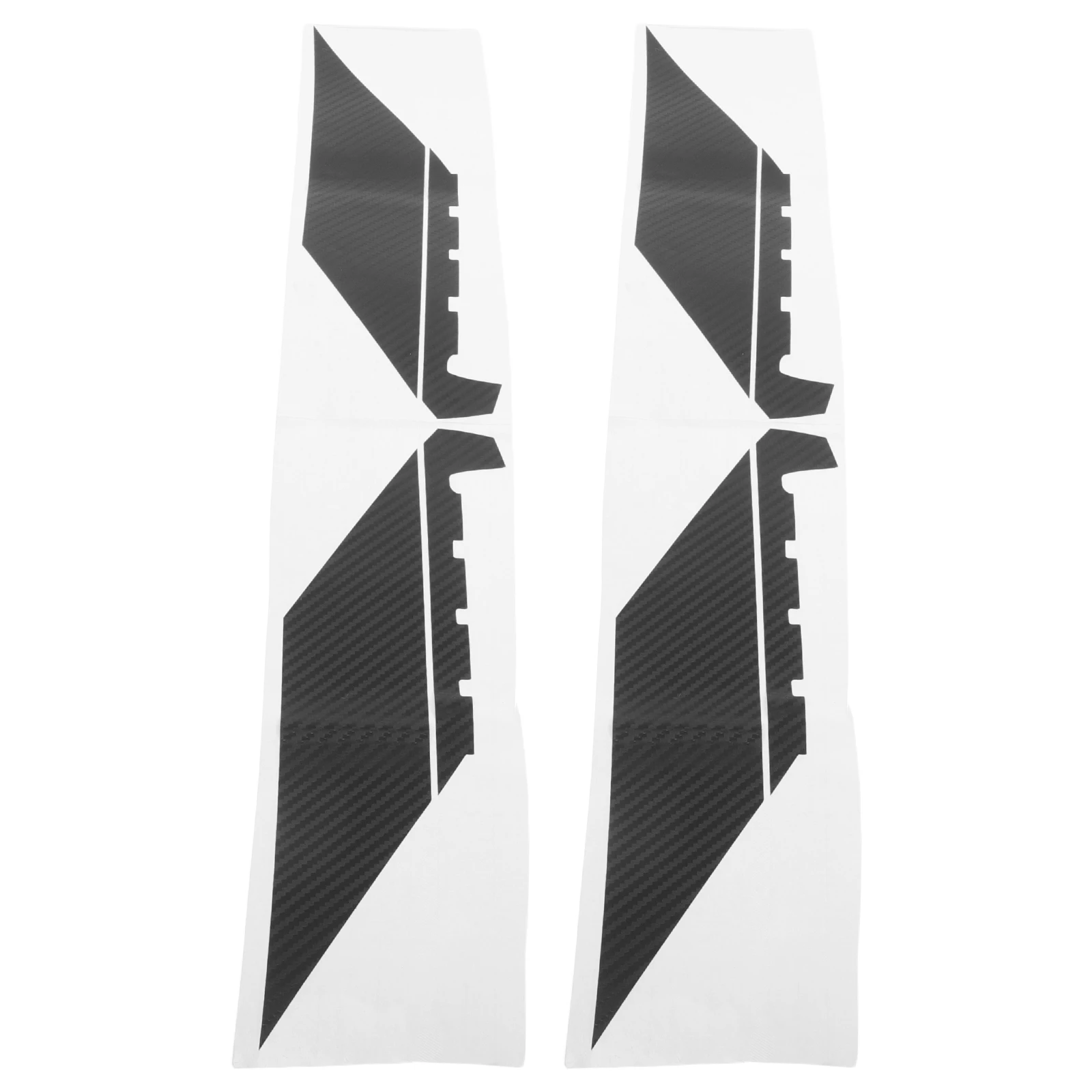 

4pcs Car Hood Decal Carbon Fiber Pattern Durable Pvc Automotive Body Decals Scratch Resistant Vehicle Hood Stickers For