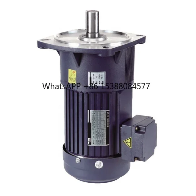 

TQG Best Selling 50-60HZ Low Noise Gear Head Motor AC 5HP 3700w 3.7kw 3 Phase Combination Horizontal Installation Gear Motor