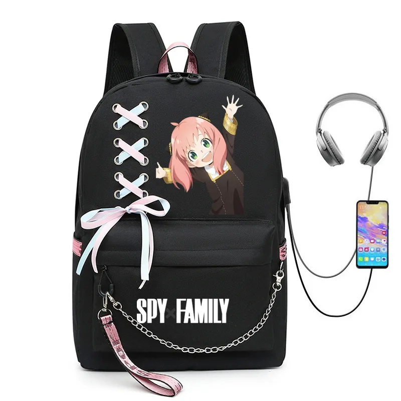 Spy X Family Hot Selling New Product: Spy Play Home Backpack for Students Y2k Fashion Toys Anime Cartoon Frind
