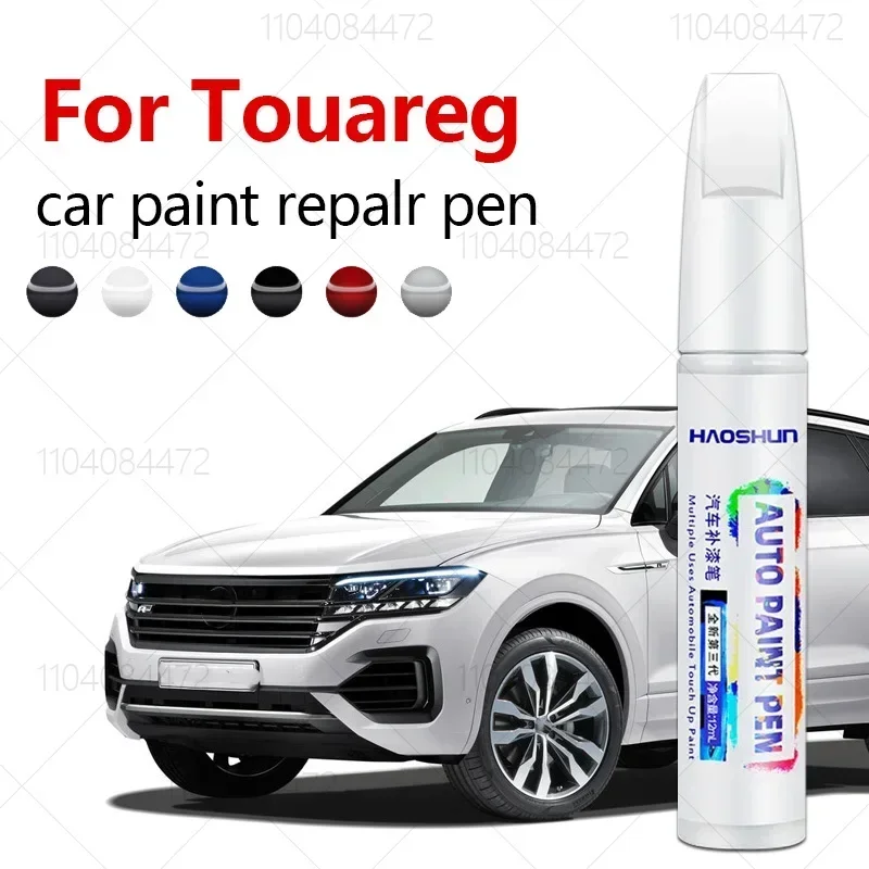 For Volkswagen Touareg 2002-2025 7P 7L CR Paint Repair Brush Touch Up Scratch Remover DIY Auto Accessories Black White Gray Blue