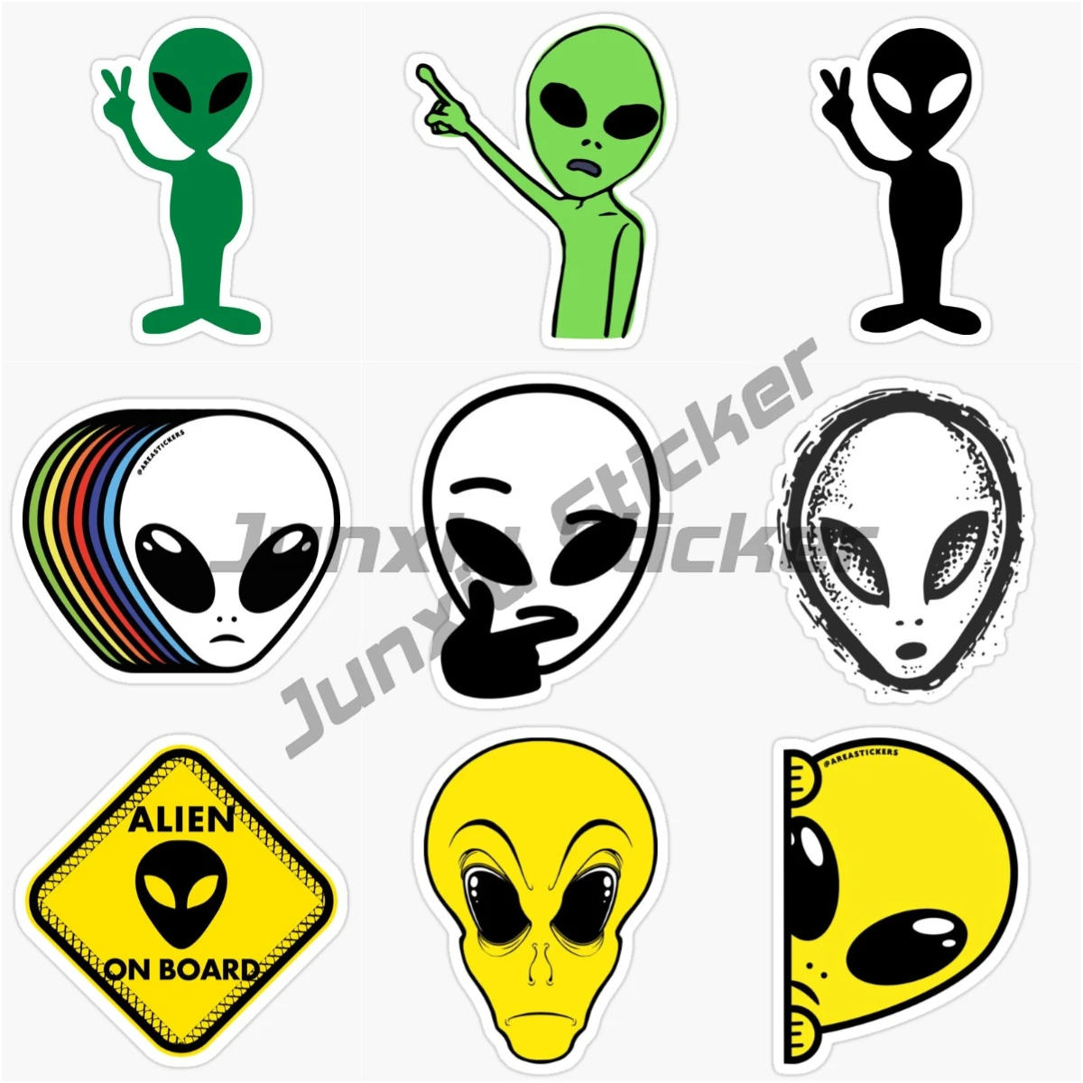 Federal UFO Investigator Sticker Decal UFO Area 51 Space Laptop Funny Car Stickers Vinyl Self-adhesive Graphics Car Accessories