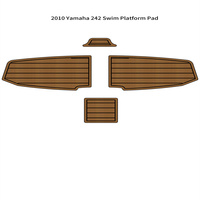 2010 Ya-ma-ha 242 Swim Platform Pad Boat EVA Foam Teak Deck Floor Mat Flooring SeaDek MarineMat Gatorstep Style Self Adhesive ZA