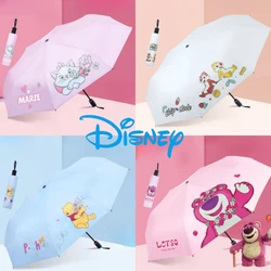 Anime Disney Mary Cat Lotso Parasol Cute Cartoon Student Osłony przeciwsłoneczne Rain Shine Ochrona Uv Przenośny zewnętrzny parasol przeciwsłoneczny