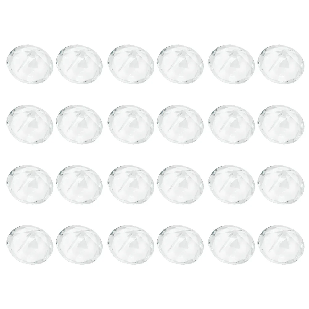 24Pcs Crystal Note Clips Decorative Place Card Holders for Wedding Table Number Photo Memo Display Banquet Party Decor