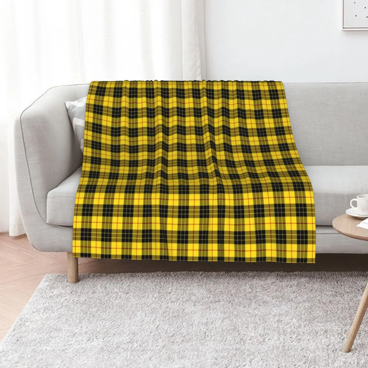 Clan MacLeod Tartan Throw Blanket sofa bed Retros Plaid on the sofa Sofa Throw Hairys Bed Blankets