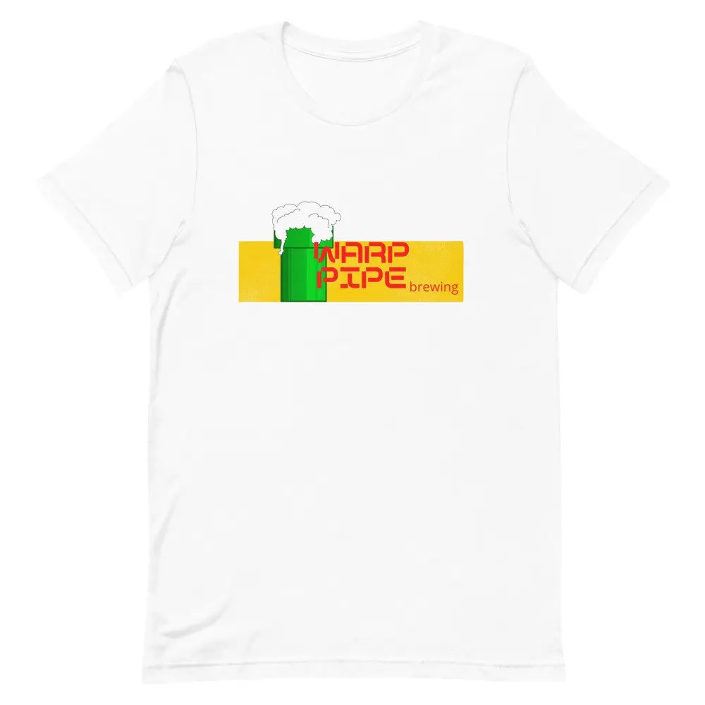 Warp Pipe Brewing Video Game Inspired T Shirt For Lovers