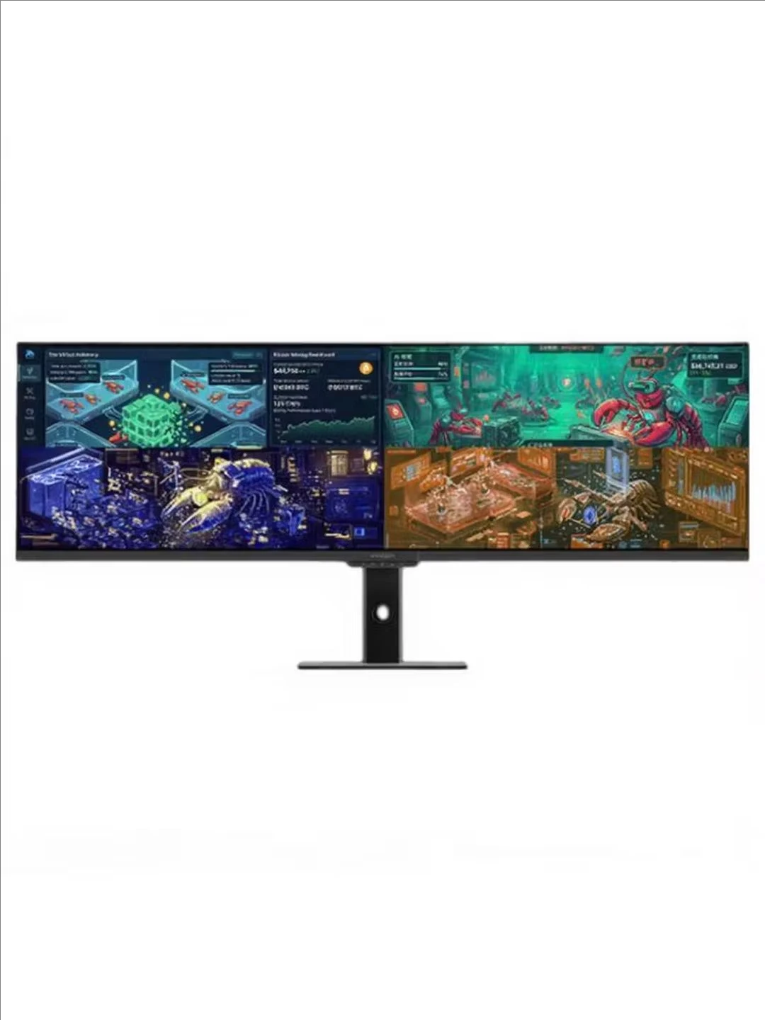 INNOCN E49M1G SCREEN 49 Inch MONITOR 4K144HZ miniLED VA PANEL SCREEN HDR1000 with speaker Display PIP PBP KVM hdmi+dp+usb