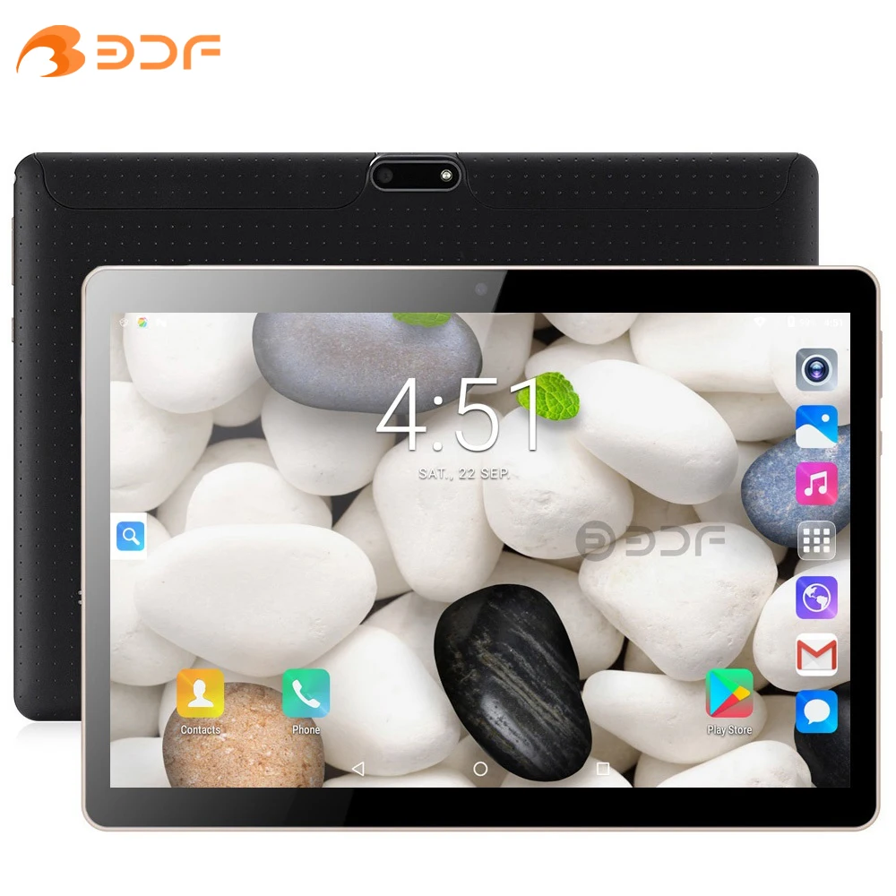 Tablet Octa Core Android 11, baru 10.1 inci RAM 4GB ROM 64GB panggilan telepon 3G Tablet Google Play Android Pc WiFi Bluetooth tipe-c Android 11