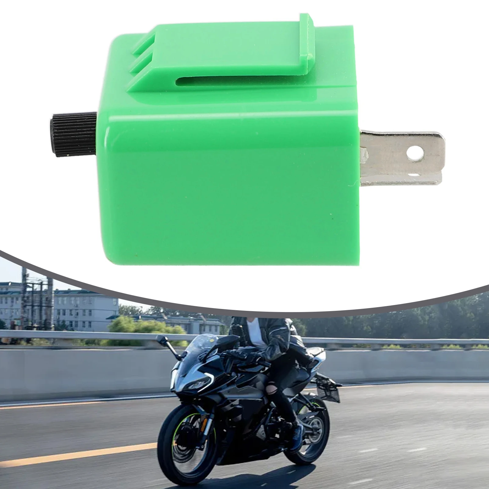 LED Adjustable Motorcycle Flasher Relay Turn Signal Indicator Flash 2 Pin 12V High Quality Flash Relay Hot Sale Part