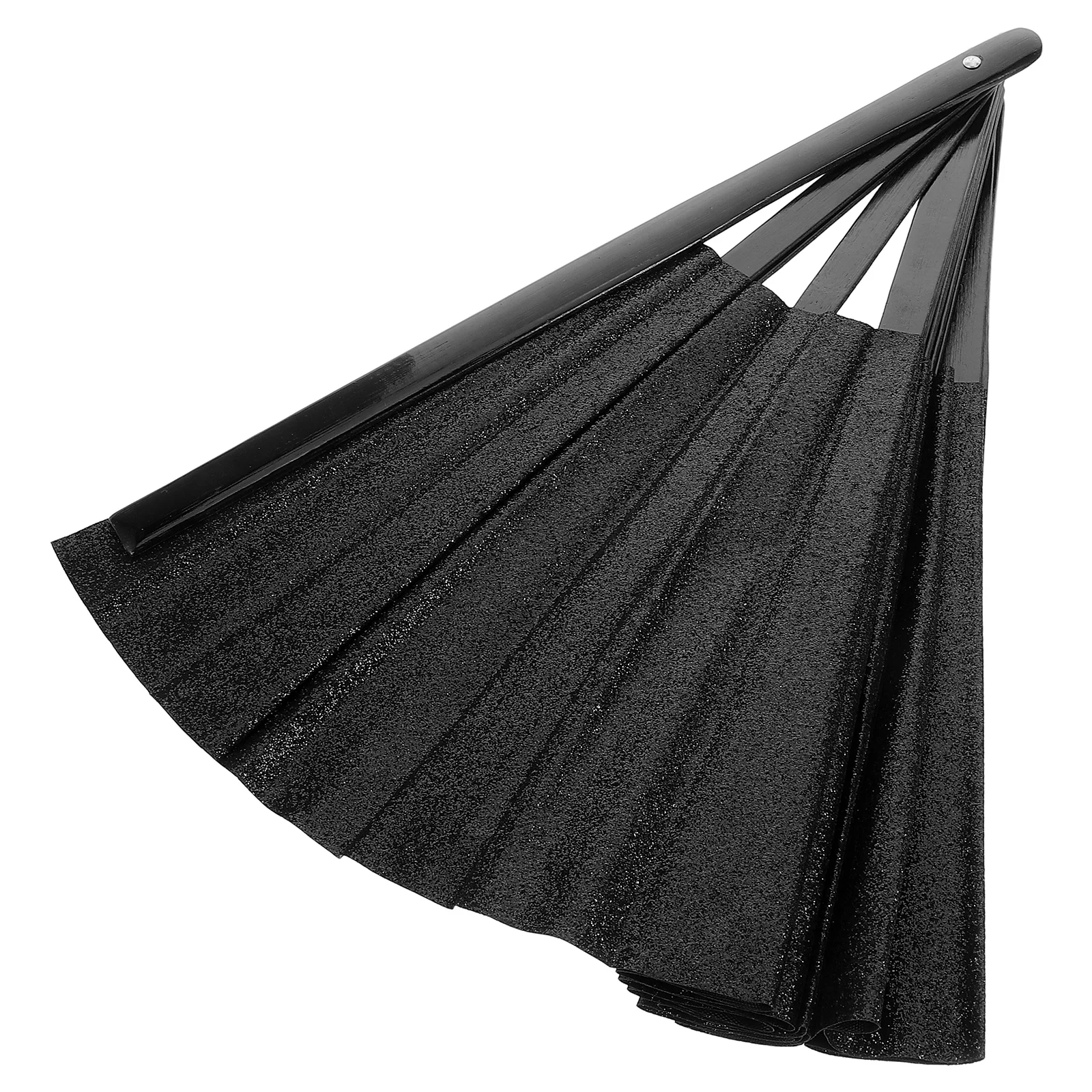 

Glitter Rave Hand 33Cm Large Folding Chinese Kungfu For Women Men Festival Party Dance Accessories Lightweight Plastic