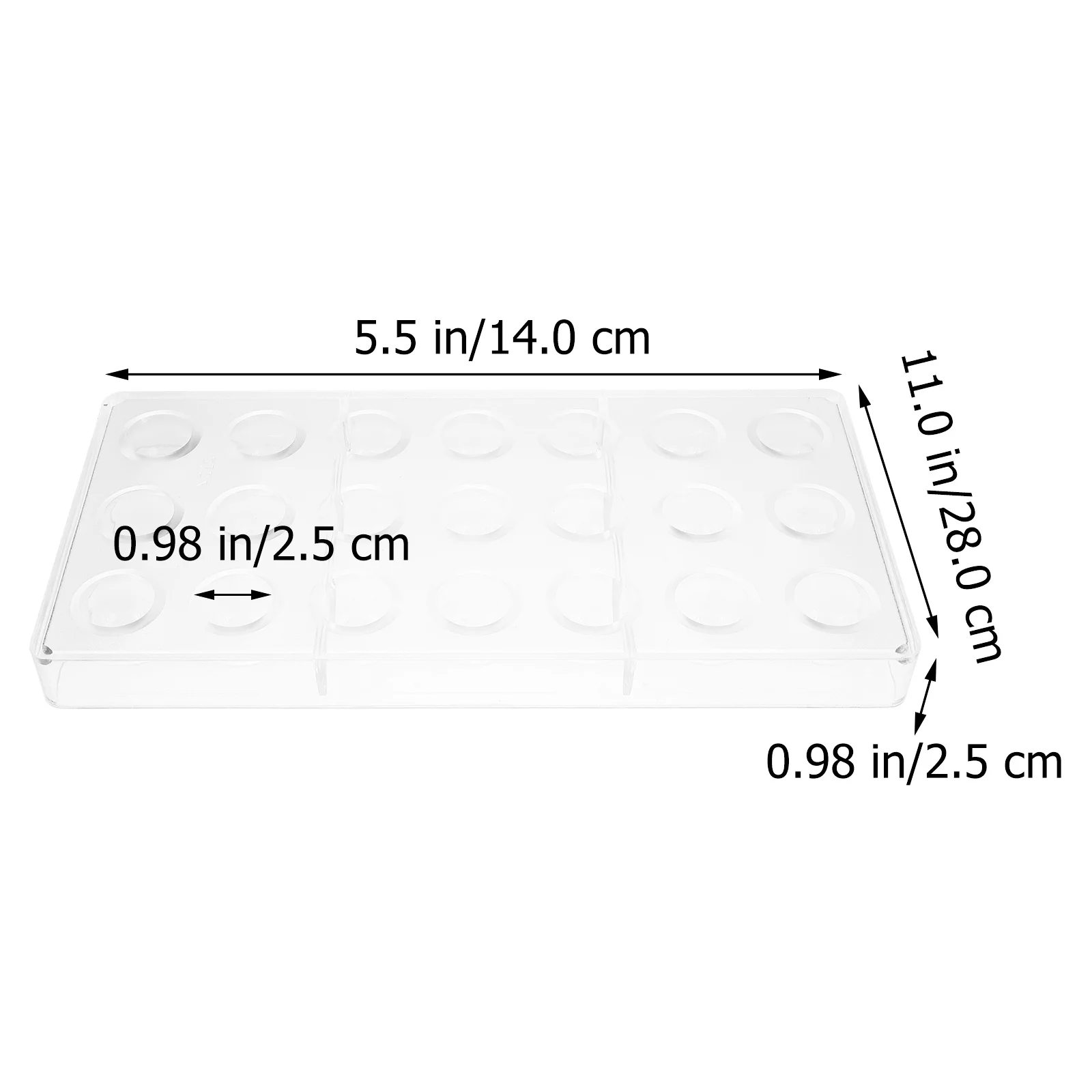 

Wedding Cookie Mold Transparent 21-Cave Chocolate Mold For Baking Candy Making Diy Dessert Tool Kitchen Molds