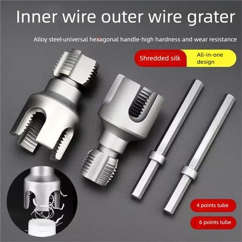 LLCS-PPR Pipe Threader Kit Internal & External Pipe Threading Tool Carbon Steel Die Set For PPR Pipe Tapping