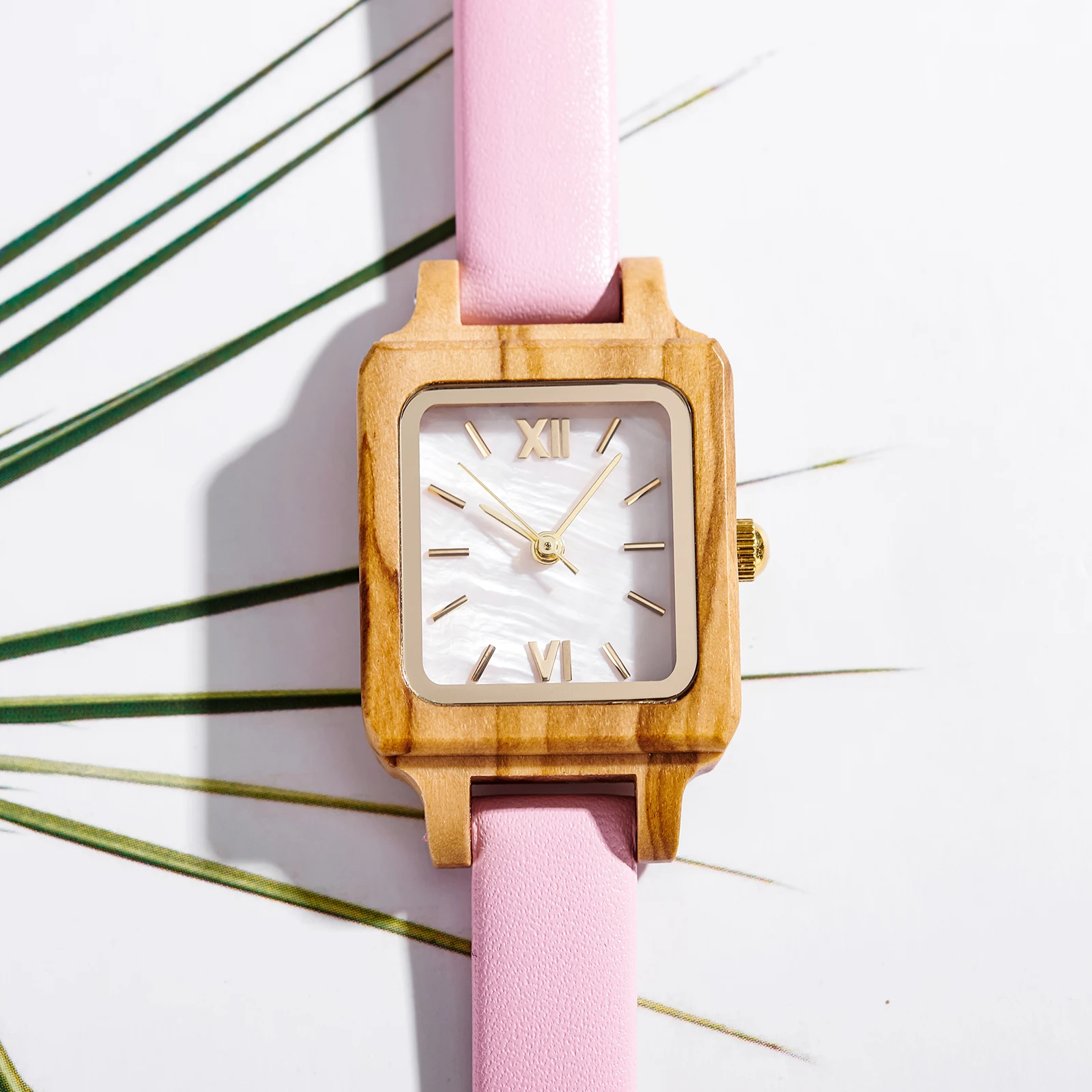 BOBOBIRD Women's Wooden Watch Fashion Eco-Friendly Timepiece Anniversary Wedding Day Gift for Wife Elegant Casual Wear