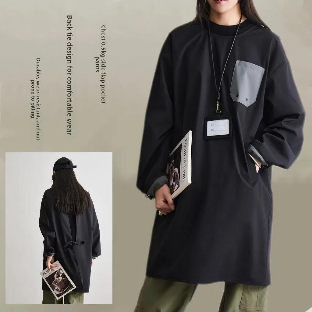 

Durable Anti Stain Apron for Kitchen Barista Tattoo Artists F&B Industry Custom Branding