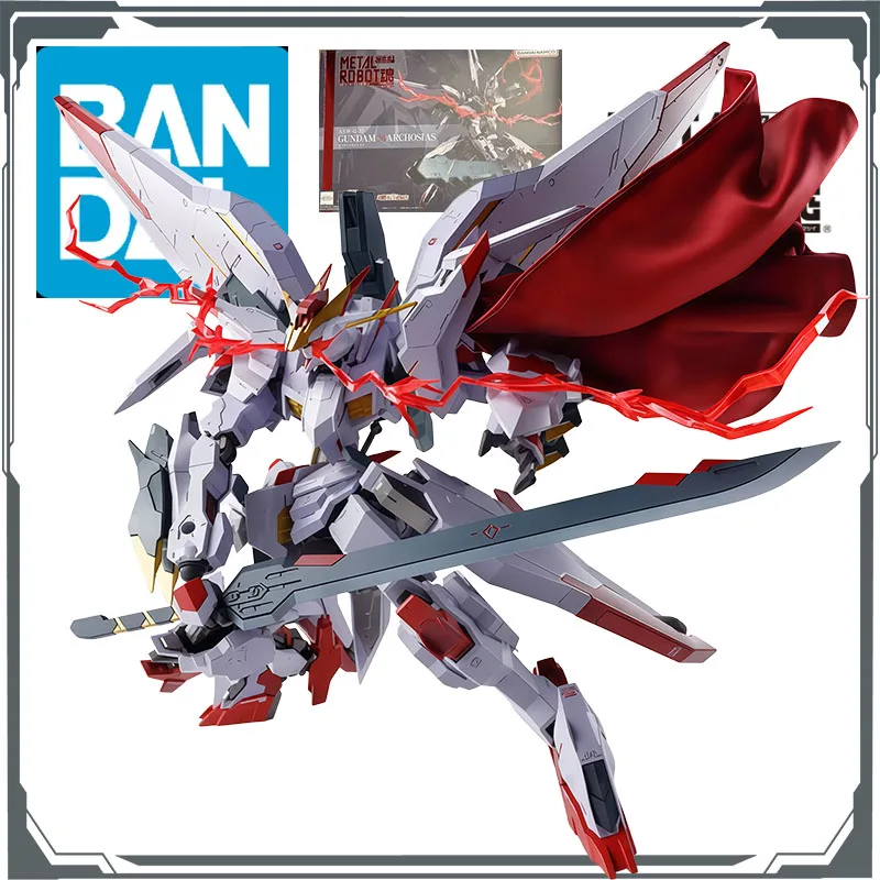 

Bandai Original METAL ROBOT Gundam Marcias 160mm Anime Action Figures Toys For Boys Christmas Gift Collectible Model Ornaments