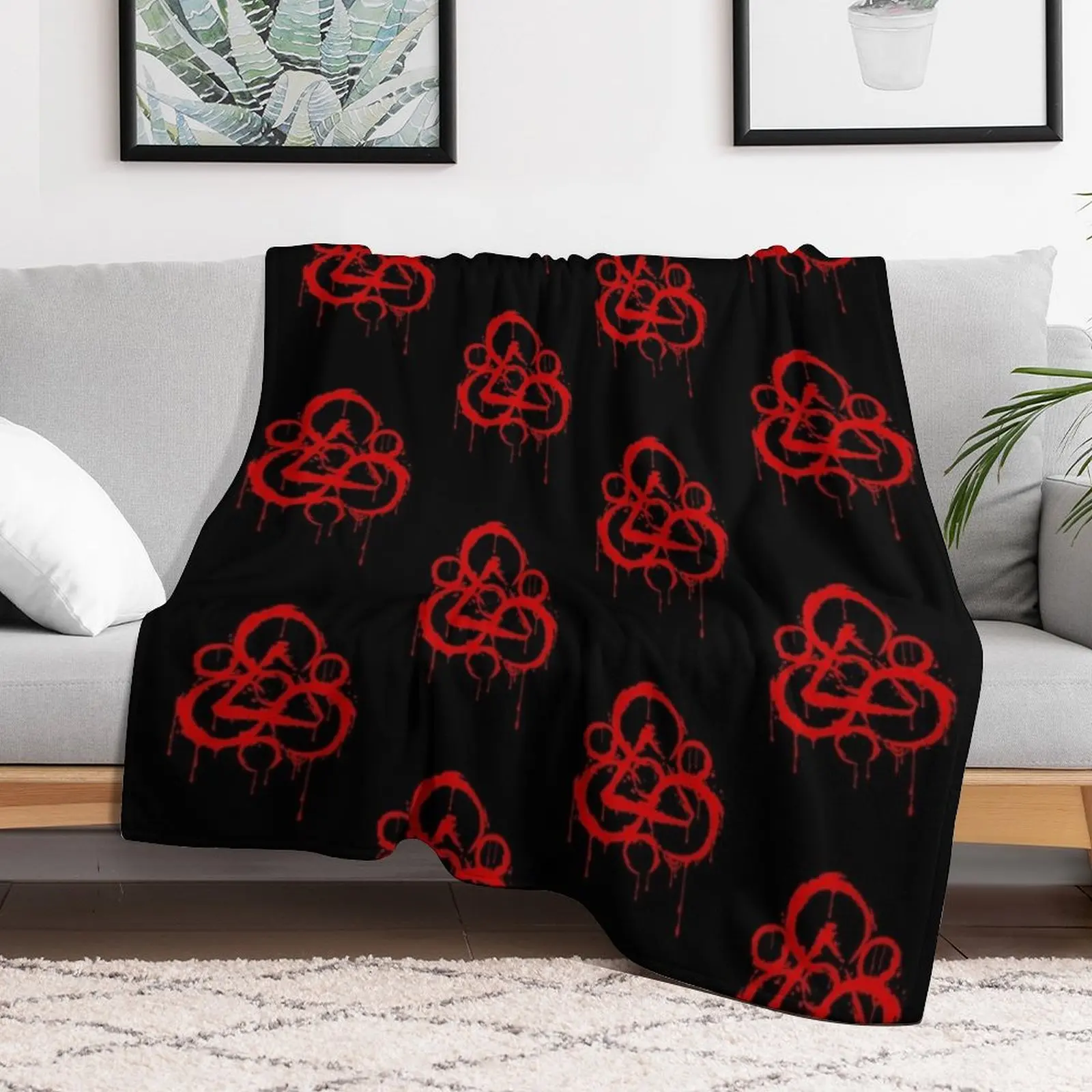 Bloody keywork Throw Blanket Sofas Blankets For Sofas Blankets