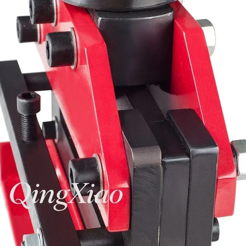 HR  Portable Busbar Processing Machine Hydraulic Punching Cutting Flat Bending For Copper Aluminum Bus Bar Electric Switchgea view 4