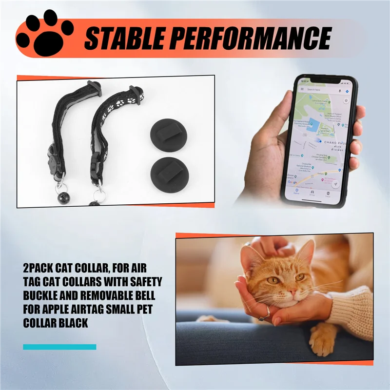 Hot-2Pack Cat Colla…