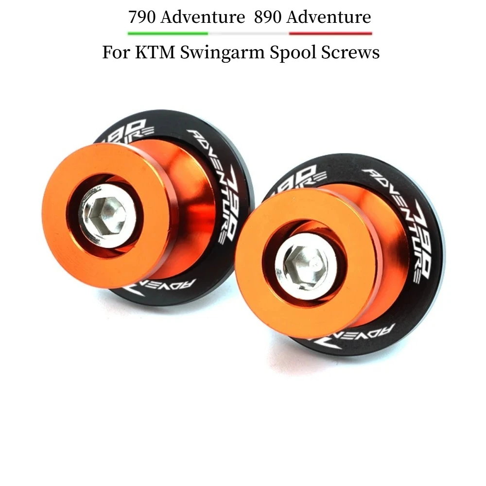 

Для KTM 790 Adventure 790Adv 2019 2020 890 Adventure R 2021 2022 слайдер маятника, катушки, подставка, винты, аксессуары для мотоциклов, 10 мм