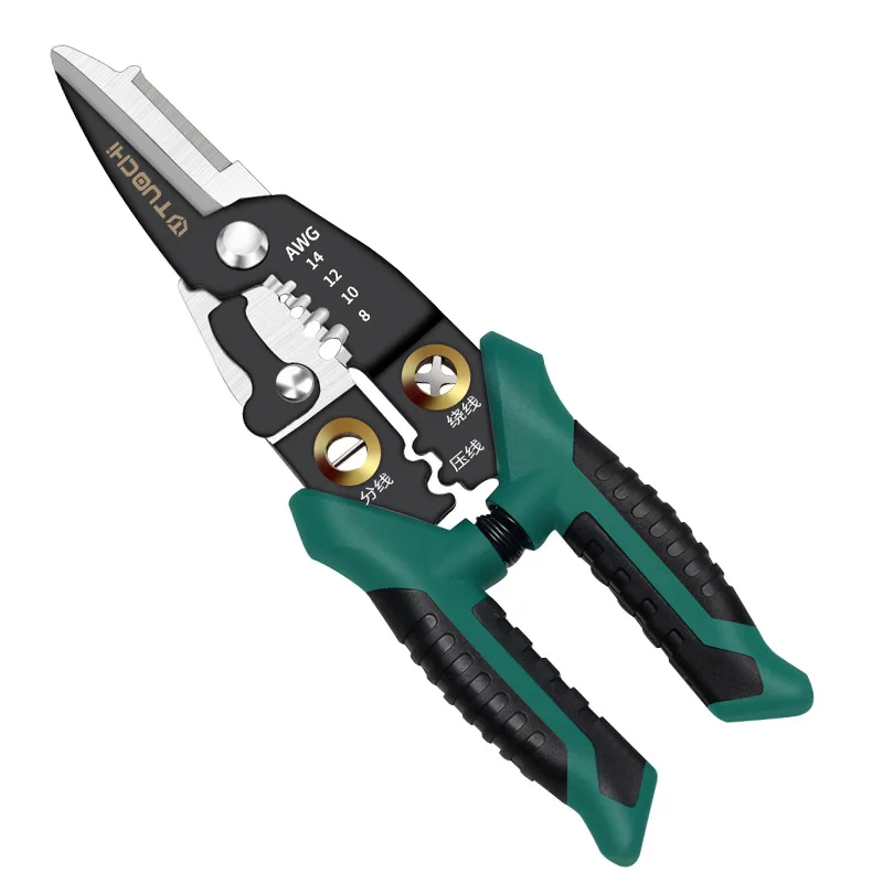 hit productWire Stripping Pliers Multi-function Electrician Special Tools Stripping Knife Wire Stripping Pliers Scissors Tin Sci