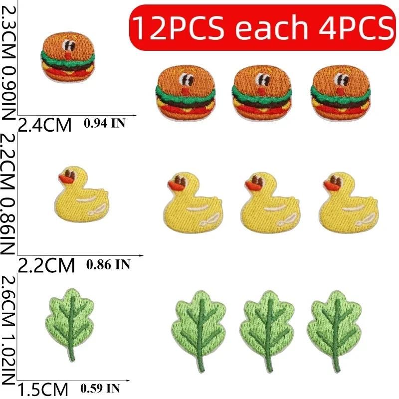 

Football and Panda 10/12PCS Wholesale Set of Decorative Patches Computer Embroidery Stamp Rainbow Lots of Ironing Patches