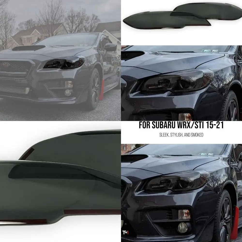 

Smoked Acrylic Head Light Lamp Covers for Subaru WRX/STI 2015-2021