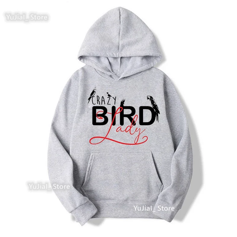 

Leopard Parrot Cockatiel Print Cap Hoodie Women Funny Bird Lover Sweatshirt Femme New LongSleeved Winter/Spring/Autumn Tracksuit