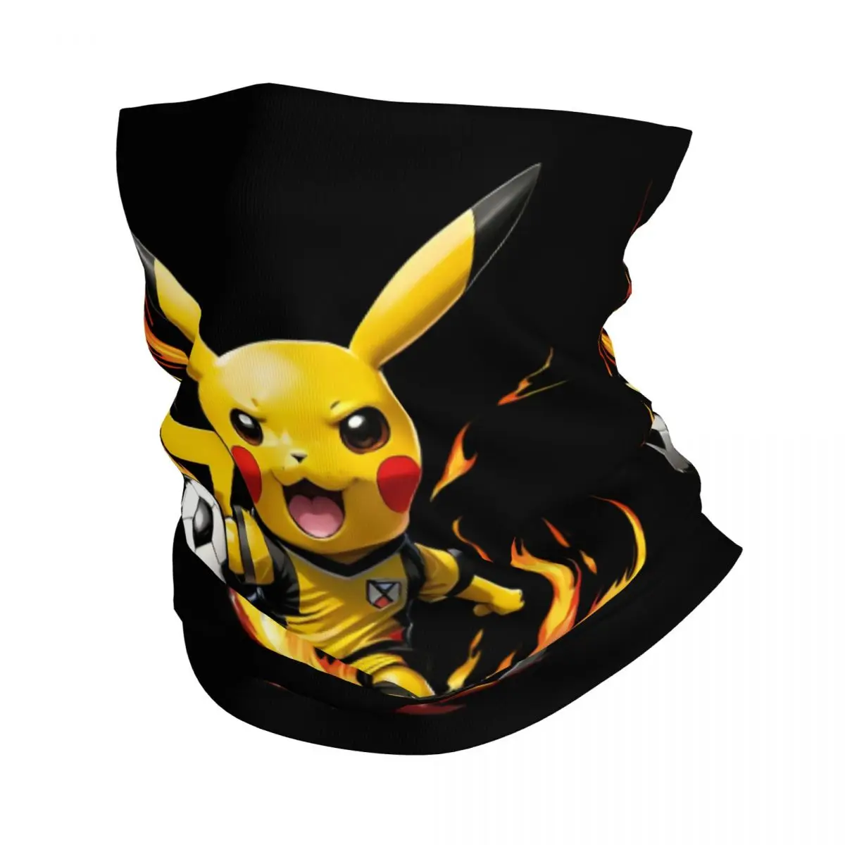 

Пользовательский Пикачу мультфильм милый аниме бандана зимняя утеплитель для шеи женский ветрозащитный шарф для лица для лыж забавные игровые гетры повязка на голову