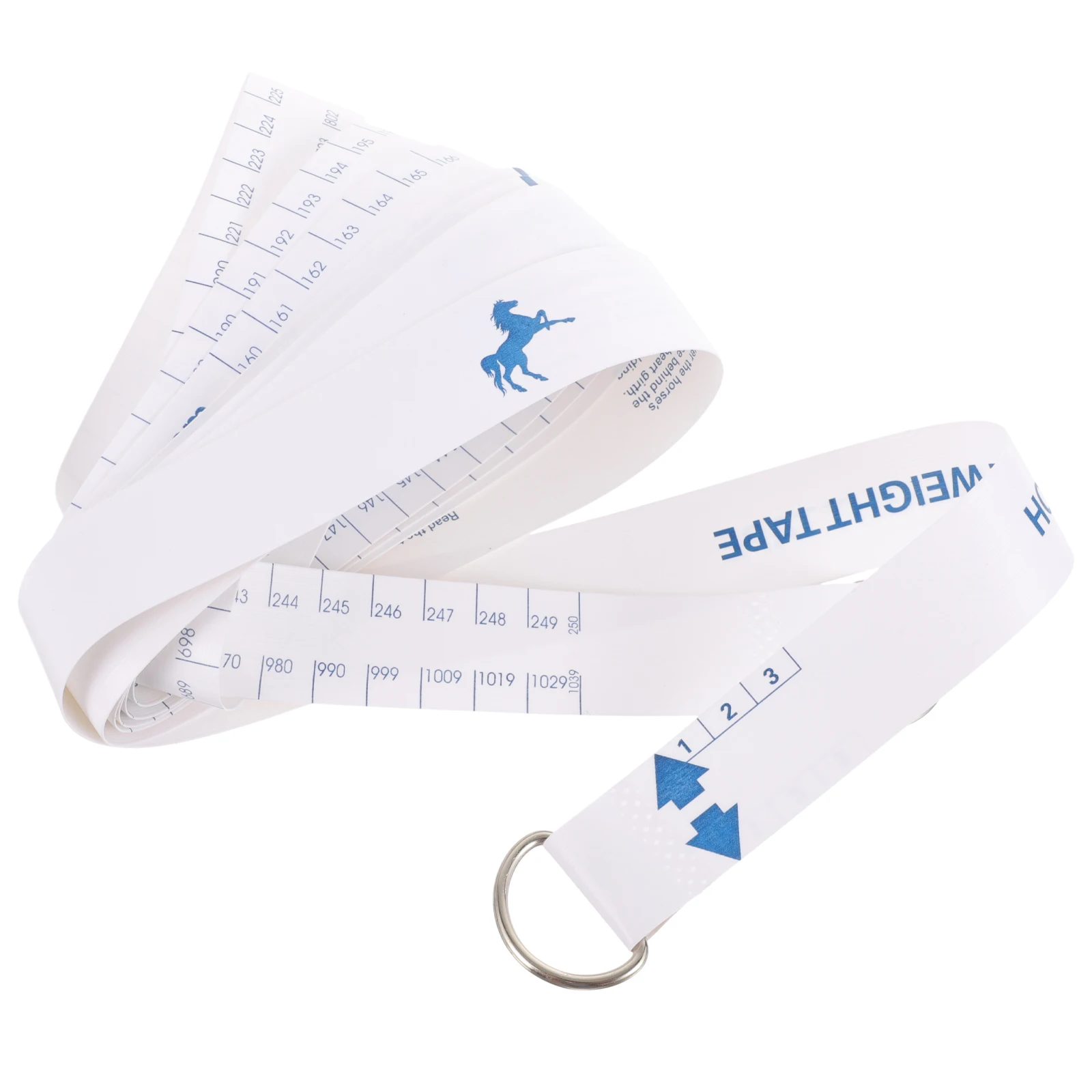 

Animal Husbandry Measuring Tape PVC Horse Weight Chest Height Portable Flexible Ruler for Livestock Farm Tool for Horse