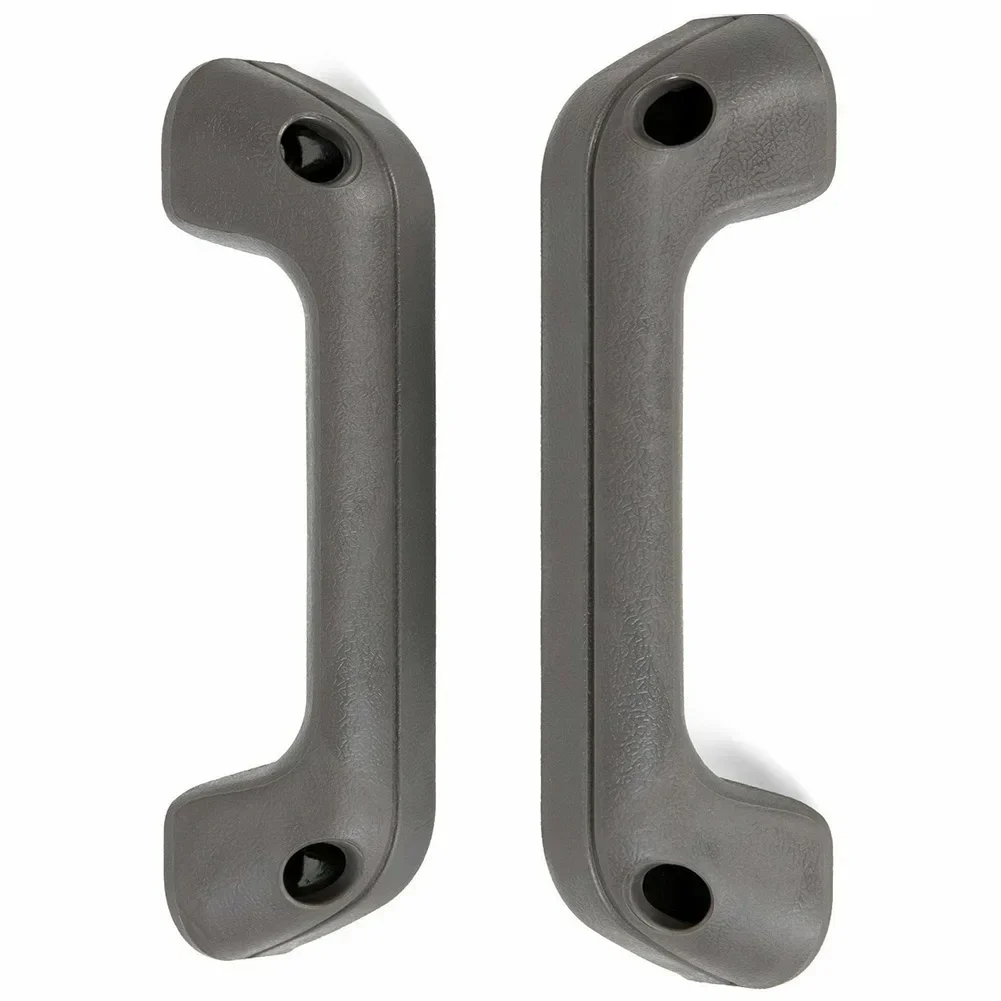 2Pcs Grey Handrails For Nissan For Hardbody D21 Frontier Pickup 1986-1997 Armrest Door Handle Pair 80940-15g00