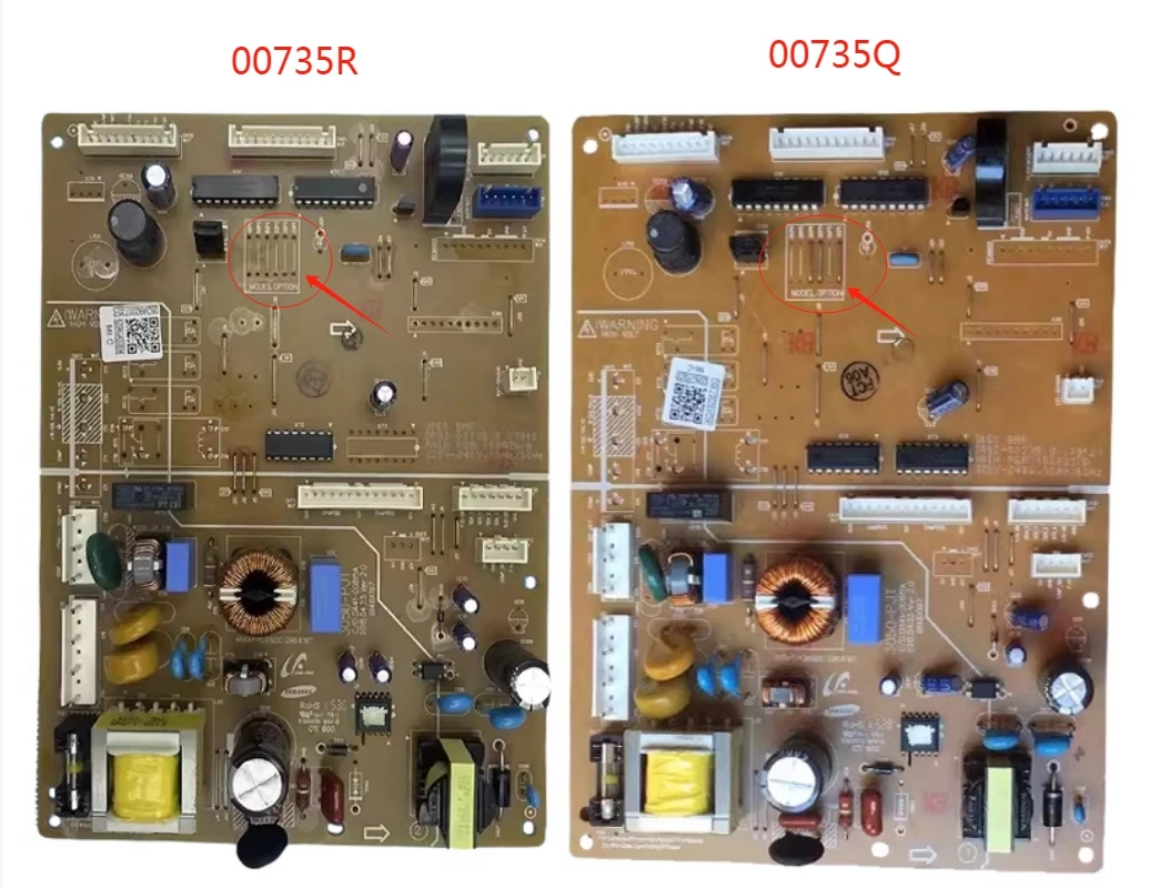 New Samsung refrigerator freezer control power board DA92-00735Q DA92-00735R DA41-00815A 06DA9200735Q/R 3050-PJT