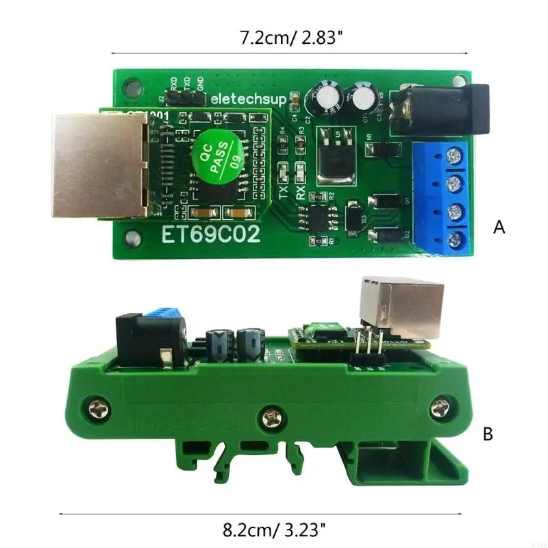 F3KE RS485 Modbus RTU para Ethernet Redes UDP Client MQTT Converter Port Módulos