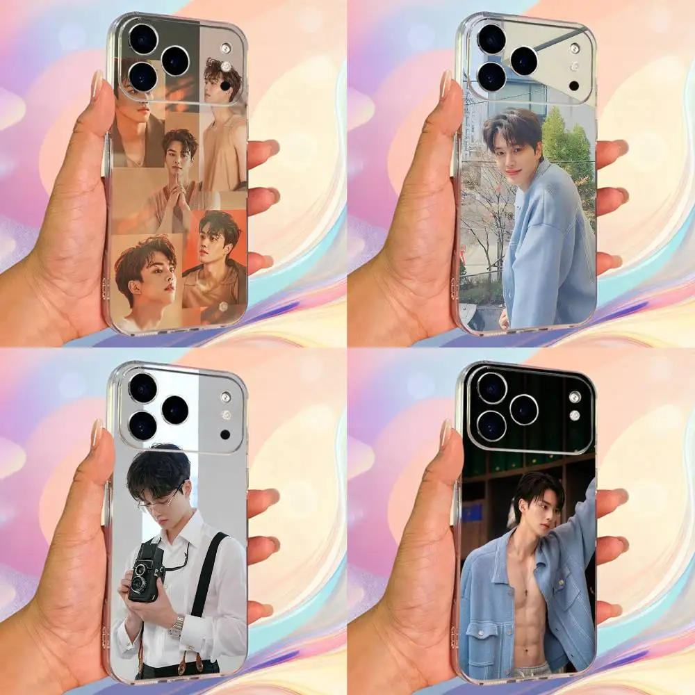 

Cool S-Song K-Kang Actor Phone Case For iPhone 14,13,12,11,17,16,15,Pro,Max,Plus,X,XS,XR,SE,Mini Transparent Soft Cover
