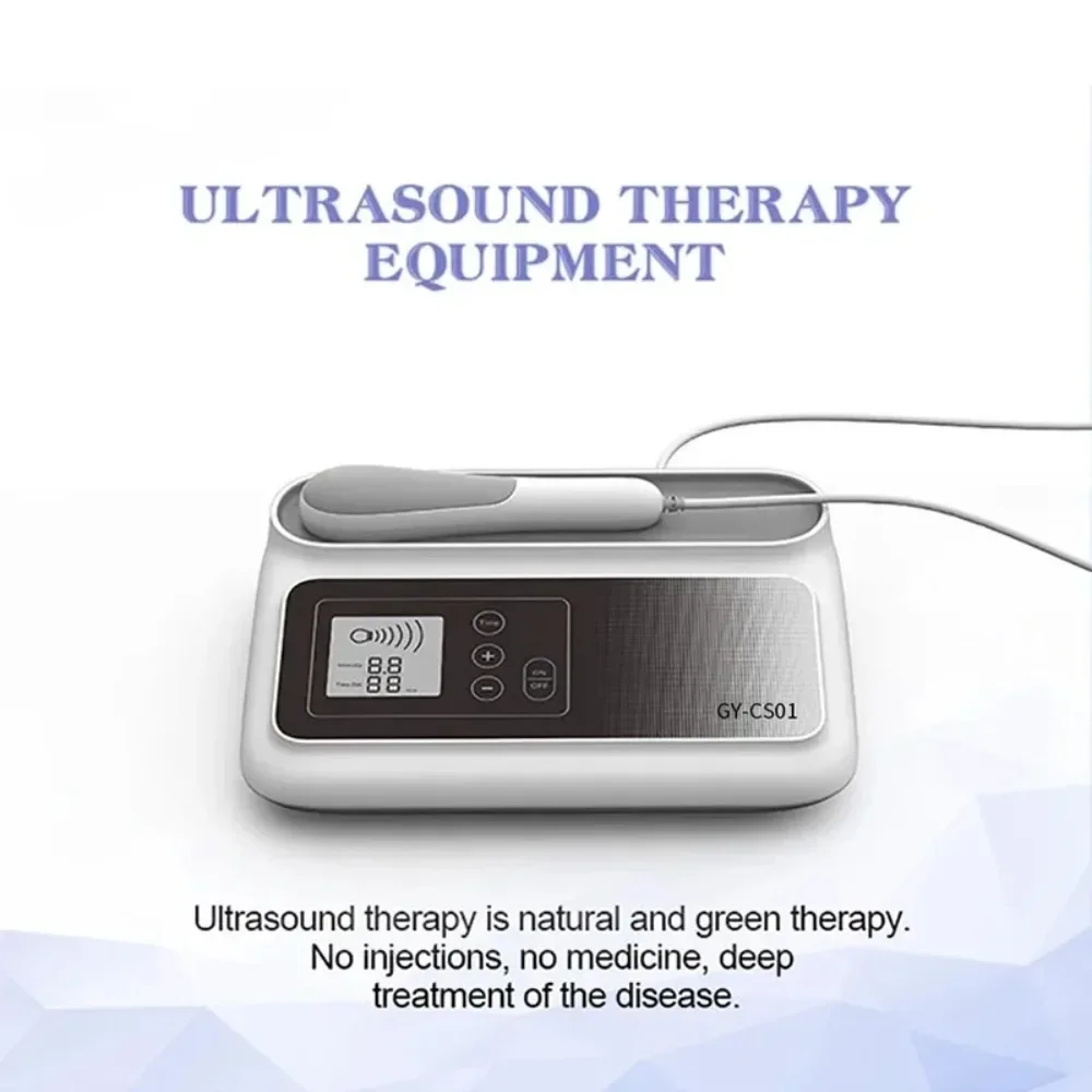 

Ultrasonic Therapy Machine Muscle Joints Pain Relief Physiotherapy Therapeutic Ultrasound Device Body Massage Beauty Health Care