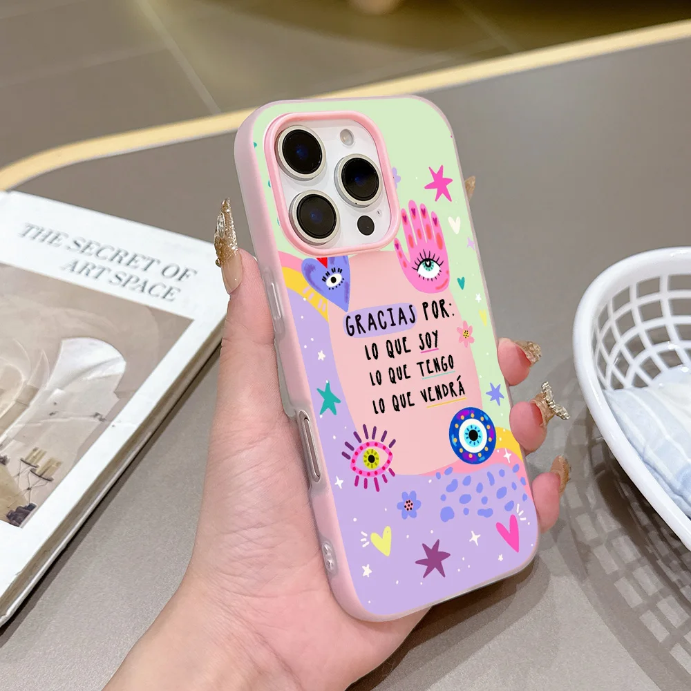 Capa de telefone fosca 2 em 1 para Motorola Moto Edge G Stylus 60 G64 G73 G54 G24 50 Fusion Neo Pro 4G 5G Y2K Lucky Eye Blue Evil Eye