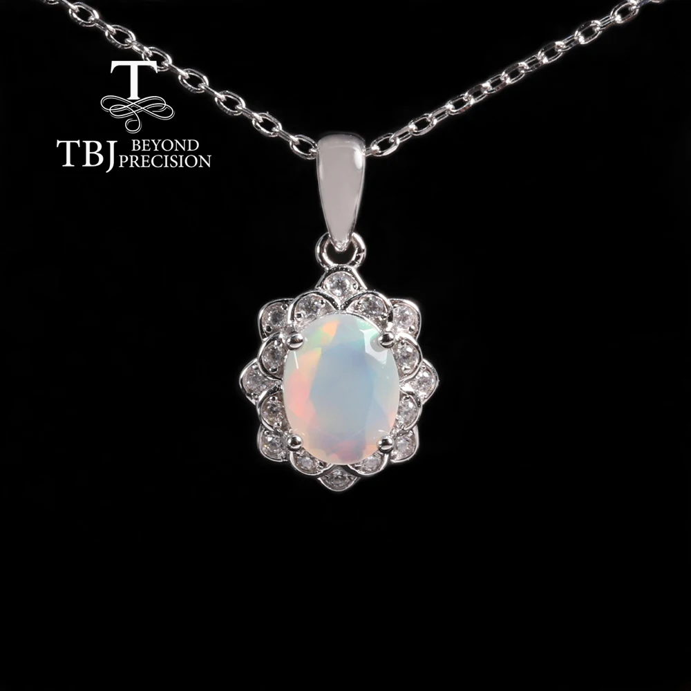 

Ювелирные изделия с редким и драгоценным октябрьским камнем, серебряное кольцо с натуральным опалом для женщин и девочек, подарки на день рождения, банкет и вечеринку