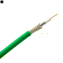 ■Belden 1505A RG-59/U 75Ω HD SDI Coaxial Cable - High-Definition Digital AV Cable for Audio/Video | Made in USA | Unit length ：M