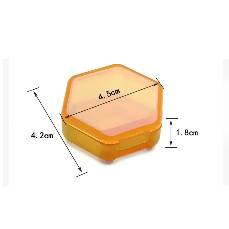 3 pezzi portapillole portatile piccolo portapillole giornaliero Mini portapillole da viaggio con te scatola portaoggetti portatile per medicinali