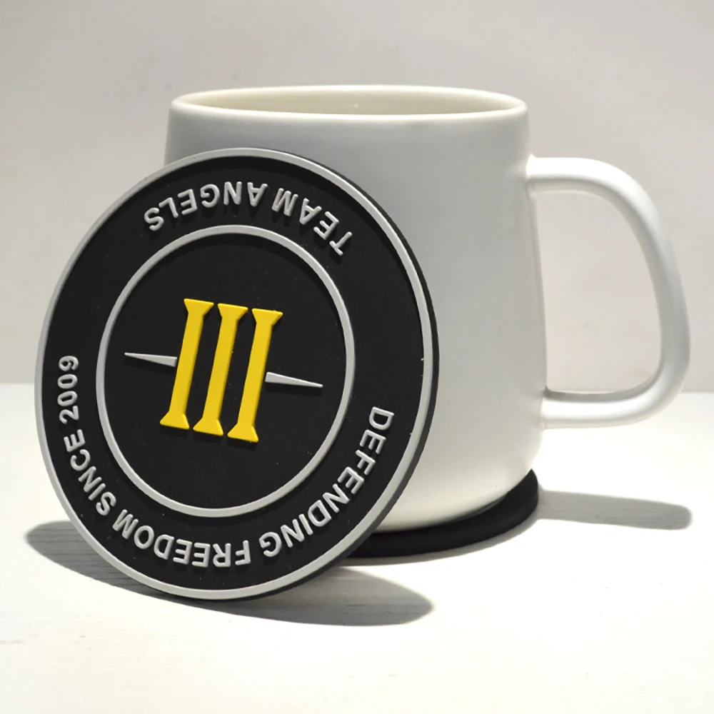 

Promotional Gifts New product Wholesale Round Customizable Silicone Cup Pad Anti-Slip Promotional Gifts