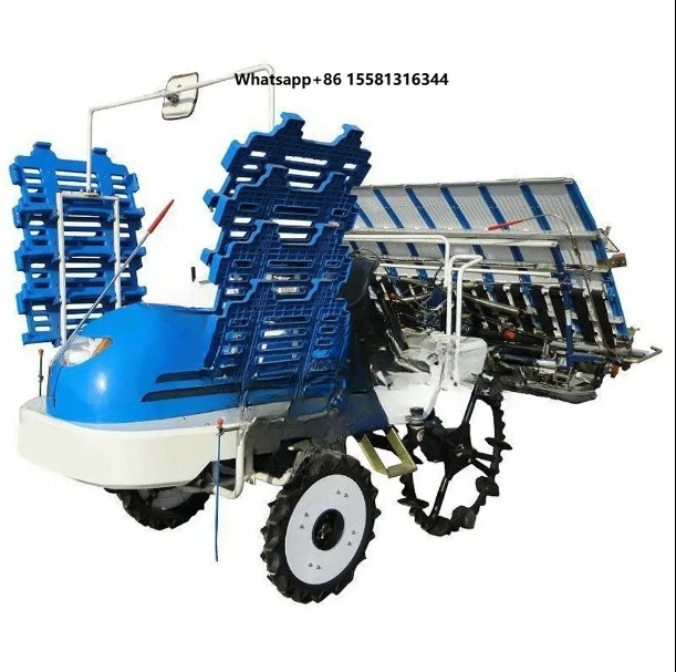 Rice Transplanter 8 Row Seeders   Transplanters Rice Planter for Walking Tractor Riding Tyle Rice Paddy Transplanter with Prices