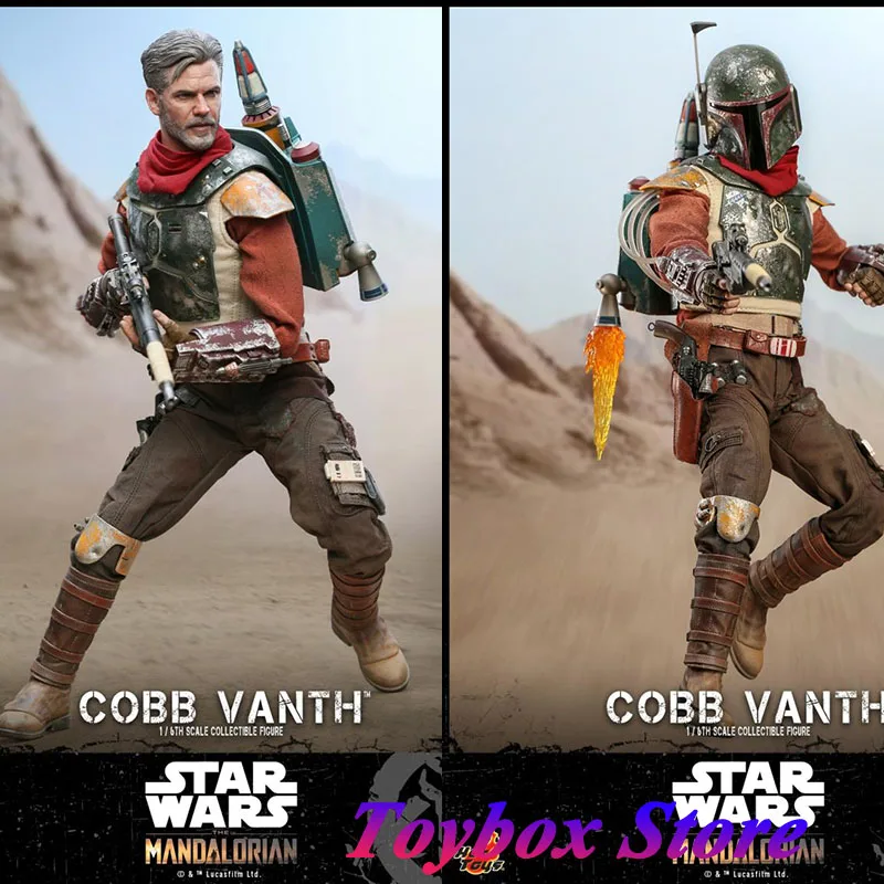 Hot Toys HT TMS084 1/6 Cobb Vanth Man Soldier Star Wars Series The Mandalorian Marshal Delicate Mini 12