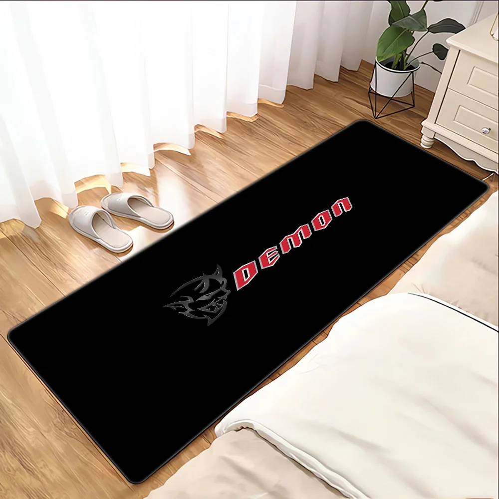 SRT D-Dodge Challenger Car Room Mats Kitchen Carpet Balcony Rugs Bath Mat Doormat Entrance Door Super Absorbent Bathroom Rug