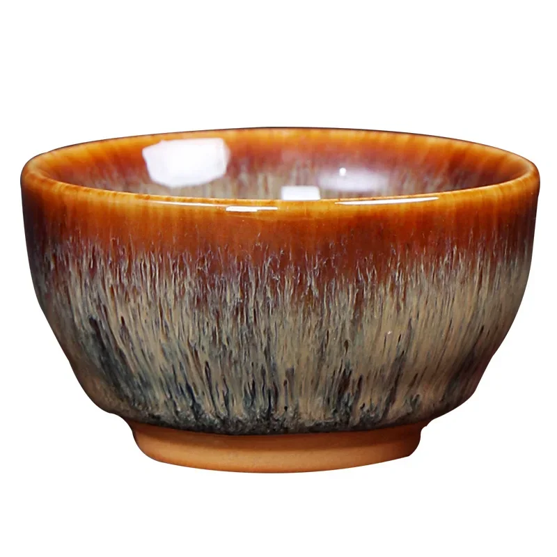 

Yaobian Twelve Zodiac Kung Fu Teacup Building A Master Cup Single Cup Tea Set Tasting Cup Single Ceramic Small Teacup New Style